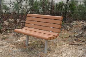 US Playstructures park bench image