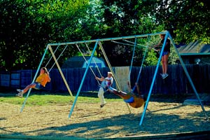 US Playstructures swing set image